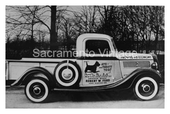 [01937-15] PICTURE-PICKUP,SIDE VIEW 1937