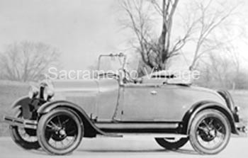 [01928-29-1] PICTURE-ROADSTER TOP DOWN 1928-29