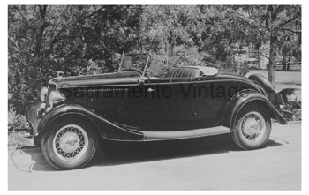 [01933-1] PICTURE-ROADSTER TOP DOWN 1933
