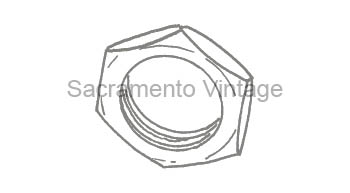 [05172] PINION LOCK NUT 1932-48 1-15/16-20 X 3/8 THICK