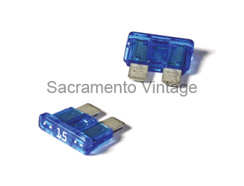 [13376-15] PLASTIC ATO STYLE FUSE 15 AMP