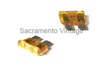[13376-20] PLASTIC ATO STYLE FUSE 20 AMP