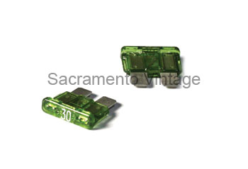 [13376-30] PLASTIC ATO STYLE FUSE 30 AMP