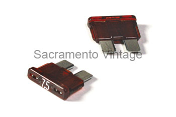 [13376-7] PLASTIC ATO STYLE FUSE 7.5 AMP