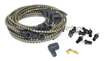 [17116-Y] PLUG WIRES/STRAIGHT RAJA/90 DIST. 32-53