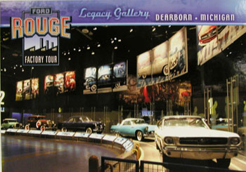 [09640-7] POSTCARD- LEGACY GALLERY ROUGE TOUR COLOR  6" X 4"