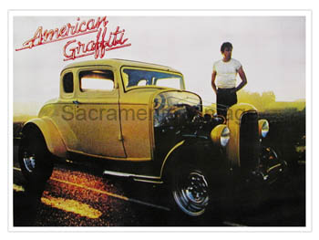 [09710-25-P] POSTER- COUPE ON THE ROAD W/MILNER (grainy but cool)
