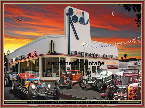 [09847-9] POSTER- KOOKIE CAR - CRUISIN BOBS - SUMMER OF 62 19" X 25"