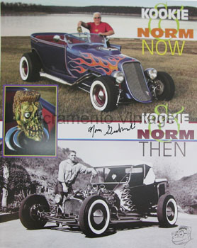 [09846-14] POSTER- NORM KOOIE GRABOWSKI / THEN and NOW signed autographed by Norm Grawbowski