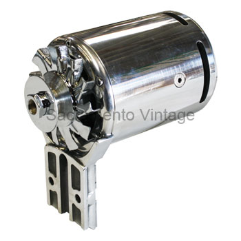 [17085-1] POWERGEN ALTERNATOR 1939-46 POLISHED 12 VOLT