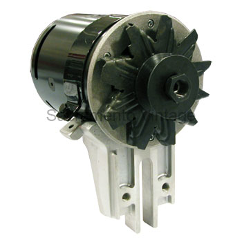 [17085-4] POWERGEN ALTERNATOR 1949-53 BLACK 12 VOLT STRAP MOUNT