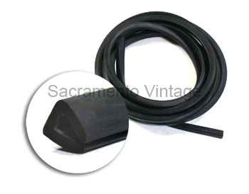 [00902] QUARTER WINDOW SEALS- 1928-41 10' LENGTH FOR 2 WINDOWS - NOT BONDED -YOU TRIM-