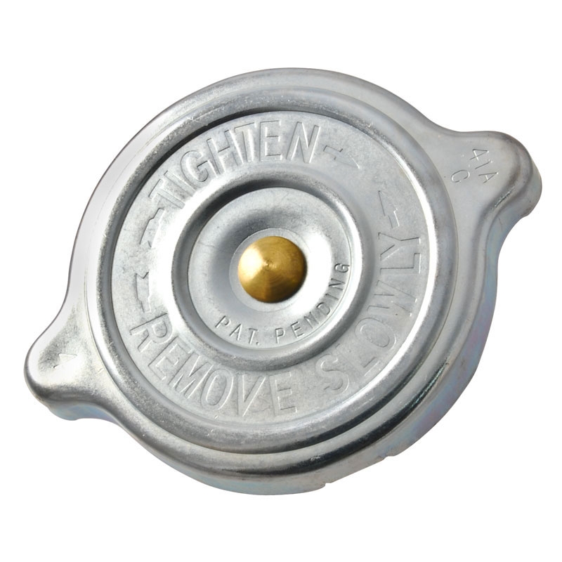 [05807-11] RADIATOR CAP- AUTHENTIC - 4 pound / 1937-48 PASS - 1937-50 PU