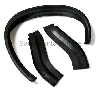 [498155] RADIATOR DEFLECTOR SEAL SET- 1949 MERCURY SET OF 3 SEALS