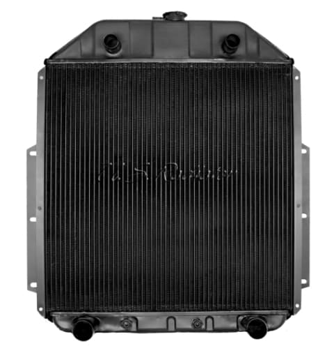 [07636] RADIATOR FLATHEAD V8 HEAVY DUTY 4 ROW CORE  BRASS COPPER 1948-1952 FORD F1 PICKUP TRUCK 