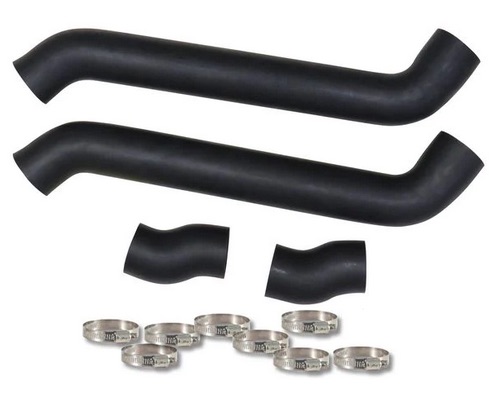 [05722-2] RADIATOR HOSE SET- 1935-36 WITH 1937-48 FLATHEAD 4 hoses - 8 clamps