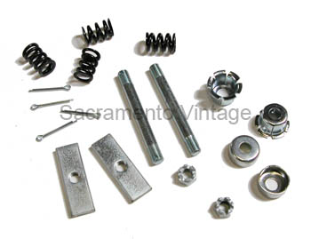 [03627] RADIATOR TO FRAME MOUNTING KIT 1926-27