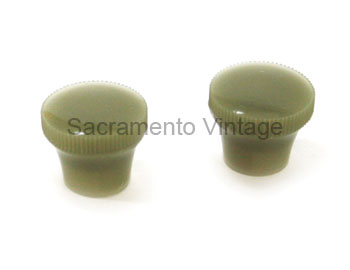 [05951-8-4] RADIO DIAL KNOBS- gray Deluxe 1936