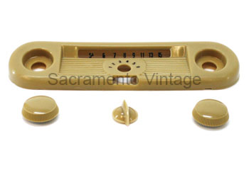 [05951-28] RADIO FACE & KNOB SET- Zenith 1941