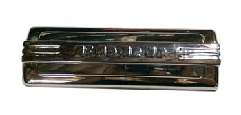 [08373] RADIO HOLE COVER- chrome 1948-50