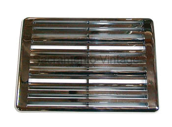 [08372] RADIO SPEAKER GRILLE- chrome 1948-50
