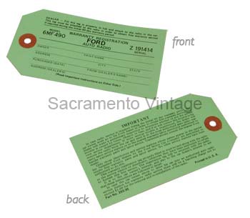 [05951-76] RADIO TAG 1940