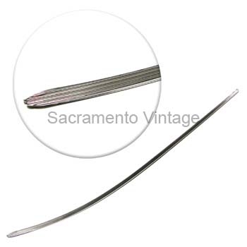 [06740-40-12] TRIM- REAR 1/4 PANEL (LH) TUDOR SEDAN 1940