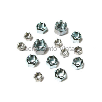 [03238] REAR AXLE AND DRIVESHAFT CASTLE NUT SET (14 PCS) 1909-27