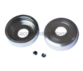 [03232-0] REAR AXLE OUTER SEALS- 1909-18 MACHINED ALUMINUM, MODERN DESIGN