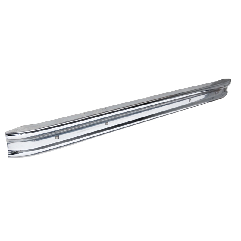 [08272-5-0] REAR BUMPER W/RIBS 1951-52 F-1 PICKUP CHROME