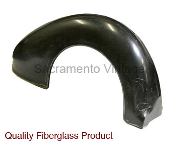[10444] REAR FENDER- right standard sedan 1938 FIBERGLASS