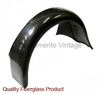 [10163] REAR FENDER LEFT SEDAN FIBERGLASS 1930-31