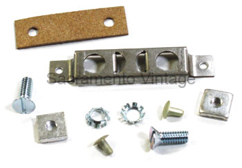[00844-8] REAR HOOD HINGE MOUNTING KIT UNDER COWL 1930-31