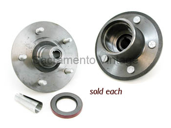 [05144] REAR HUB ASSEMBLY 1940 STYLE WITH STUDS - NOT FOR MODEL A CONVERSIONS