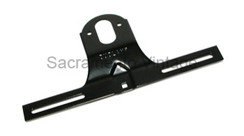 [00741] REAR LICENSE PLATE BRACKET- BLACK