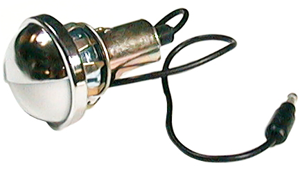 [07986] REAR LICENSE PLATE LAMP Style side 1964-66