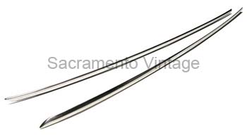 [06740-47-10] TRIM- REAR QUARTER PANEL TUDOR SEDAN 1947-48