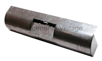 [08444-2] REAR ROLLED PAN - steel w/LP box 1953-72