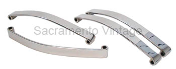 [01135-31] REAR STAINLESS BUMPER BARS- 1930-31