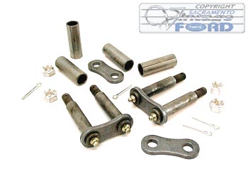 [00120-1] REAR SHACKLE KIT- 1928-31 & 30-31 AA FRONT USA - NICE REPLACEMENT DESIGN