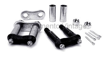 [00120] REAR SHACKLE KIT- FORGED 1928-31 & 30-31 AA FRONT -SIMILAR TO ORIGINAL STYLE - IMPORT