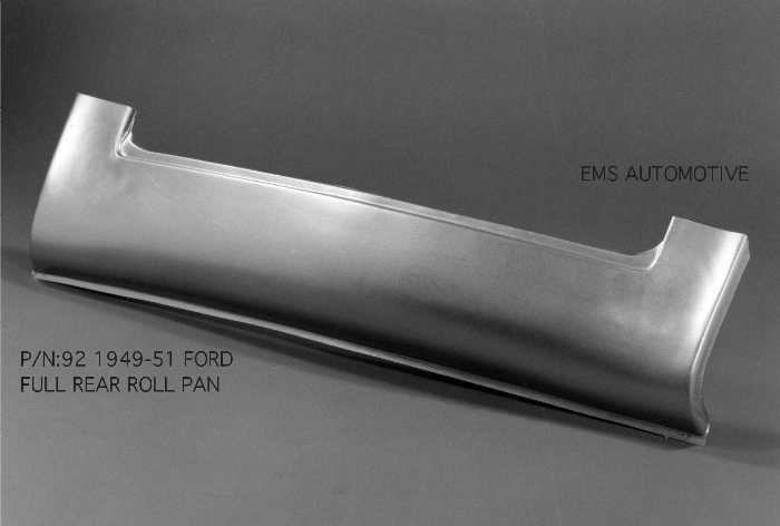 [498412] REAR TAILPAN- CUSTOM 1949-51