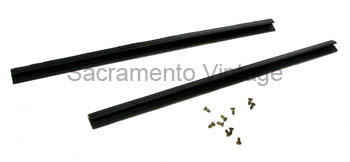 [498471] REAR VENT WINDOW TO DIVISION BAR SEALS 2-DOOR SEDAN 1949-51