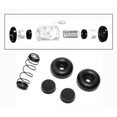 [497057] REAR WHEEL CYLINDER KIT- 7/8" BORE CAR 1949-60