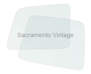 [16026] REAR WINDOW GLASS- PANEL clear 1957-60