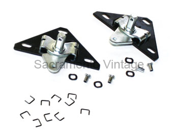 [06385-11] REMOTE INSIDE DOOR HANDLE MOUNT 1938-40