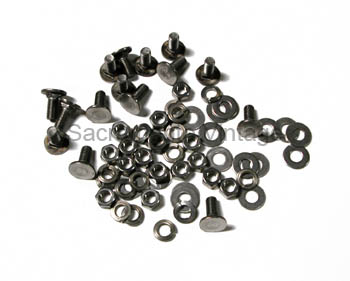 [08124-2] REORDER IN 30-60 DAYS. TOP OF FENDER BOLTS- polished 1948-52
