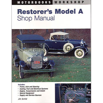 [09102] RESTORERS MODEL A SHOP MANUAL 1928-31 by Jim Schild