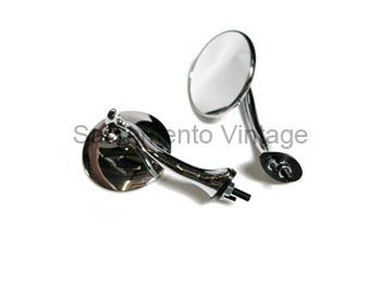 [06922] RETRO STYLE OUTSIDE MIRRORS CHROME
