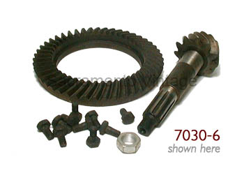 [07030-2] RING AND PINION SET- 3:54-1 1948-50 PU 49-50 MERC AND WAGON